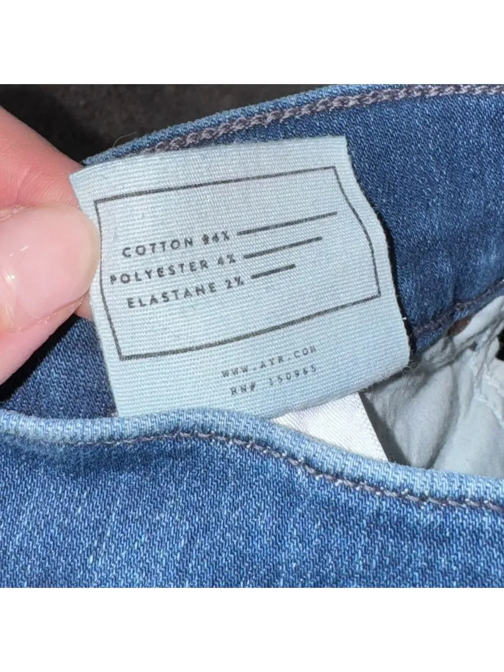 AYR The Chiller Jeans Medium Wash Size 25 x 28